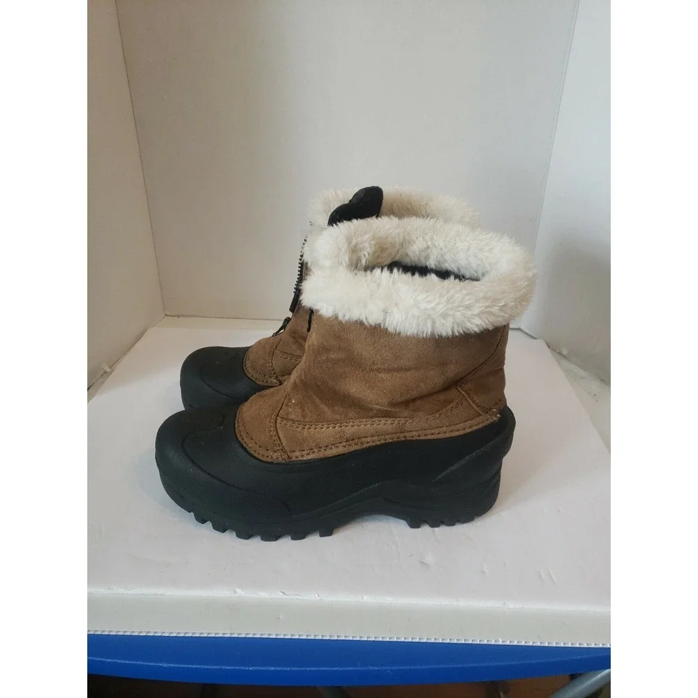 Itasca Women's Tahoe Tan ThermaLite Waterproof Thin Insulation Boots Sz 8